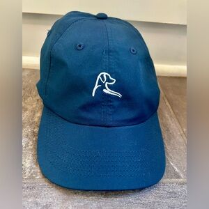 Rhoback Golf Hat Womens One Size The Molly Navy Strap Back Cap Adjustable Dog